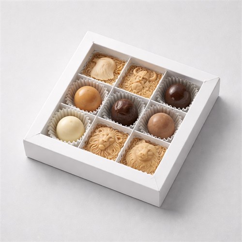 Набор с карамельным шоколадом и ореховыми конфетами 10140