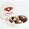 Ореховая коллекция в круглой коробке 16шт ручной работы ArtChoco