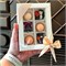 Ассорти конфет 6 шт «Ёжик и мишка» ручной работы ArtChoco